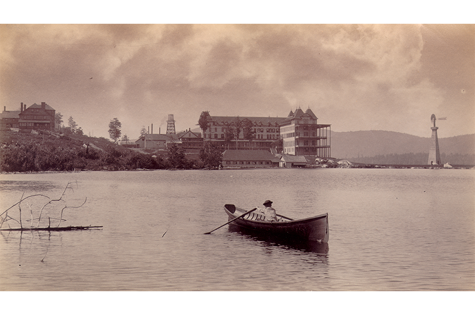 Seneca Ray Stoddard (1844-1917) Prospect House, Blue Mountain Lake Collection of the New York State Museum, H-1972.84.4