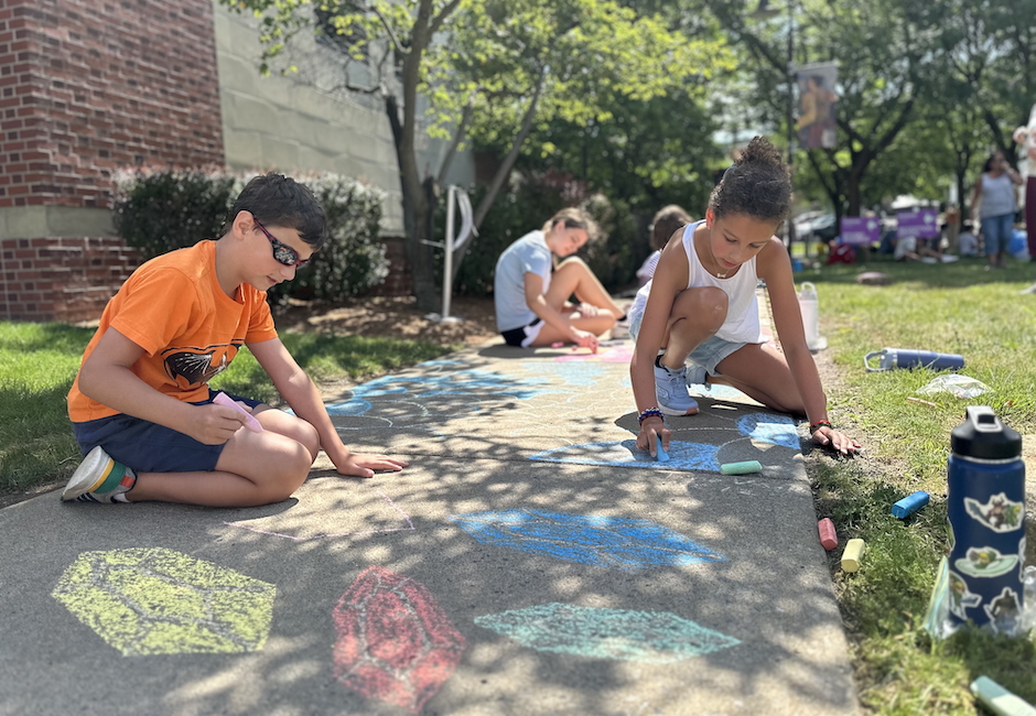 kids drawing art work