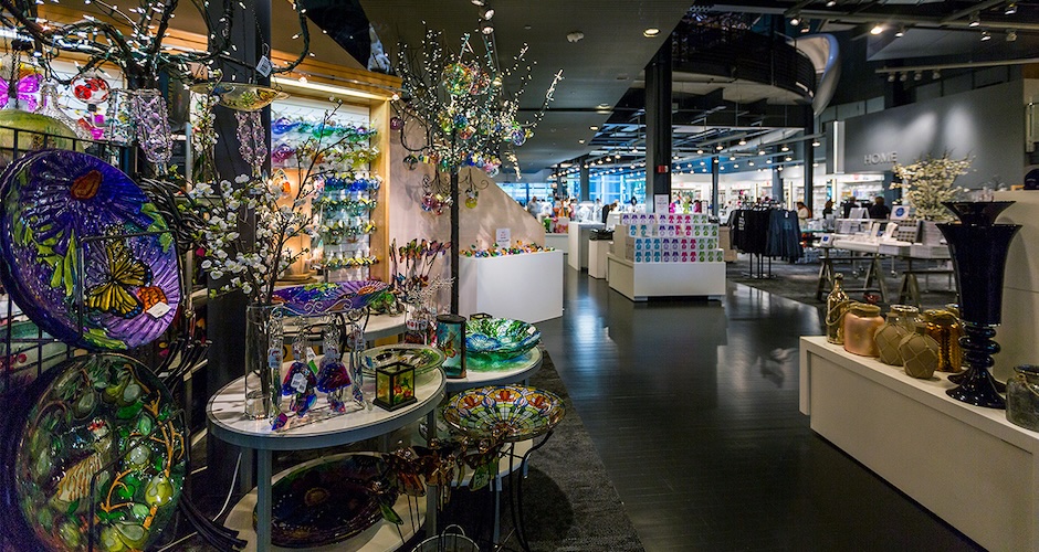 gift shop at corning museum of glass