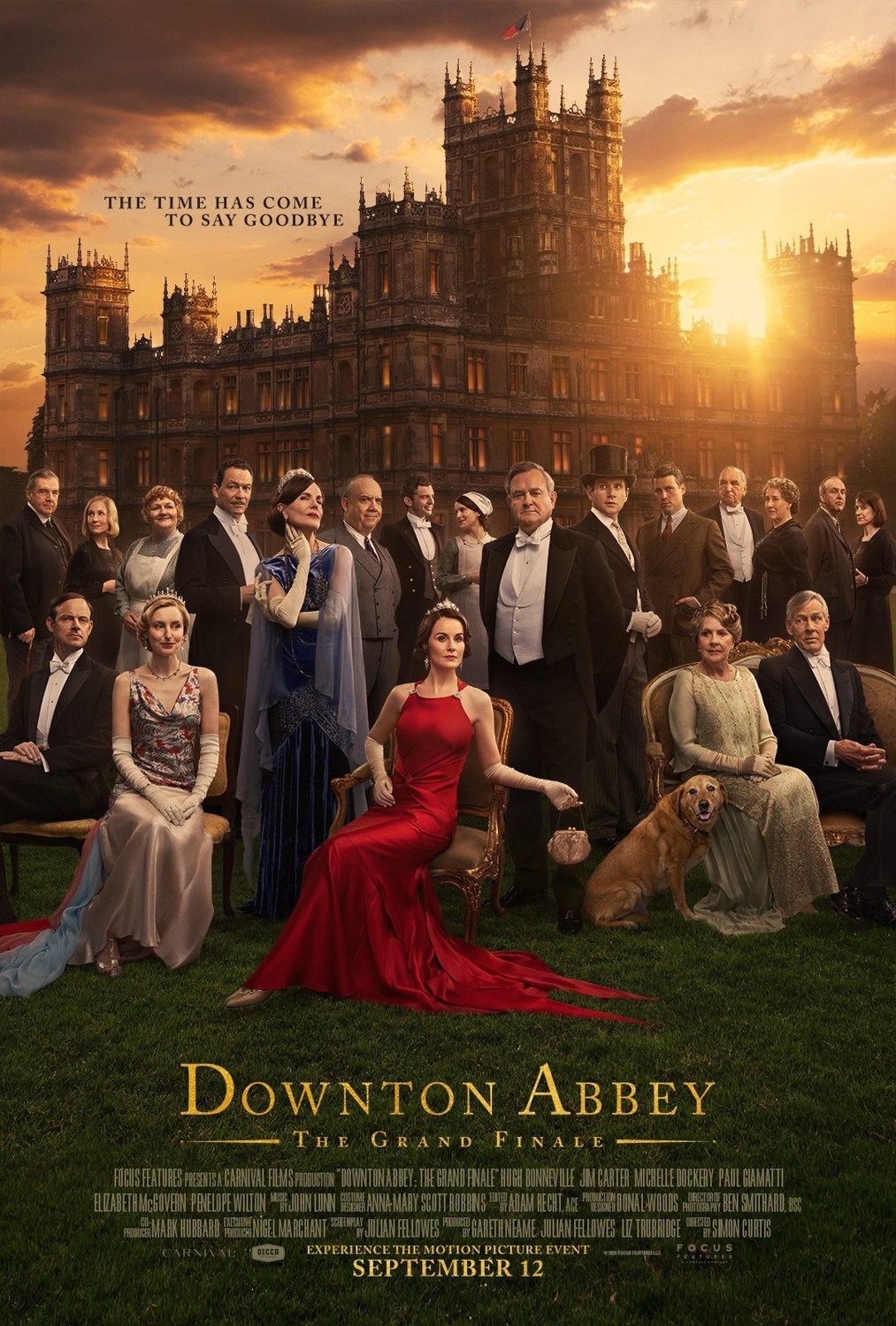 film poster for Downton Abbey: The Grand Finale