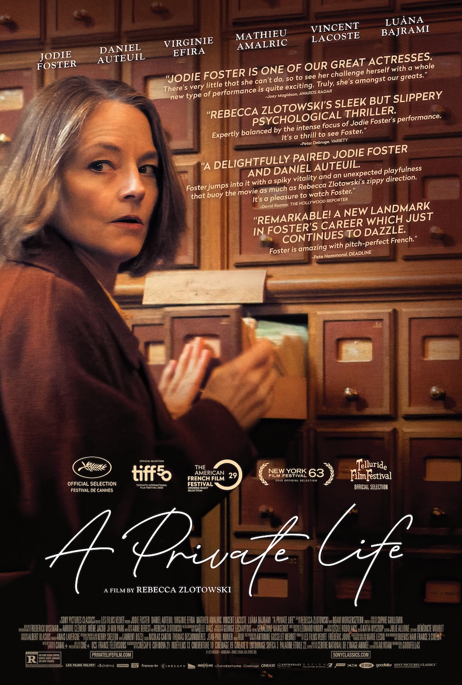 A Private Life film poster
