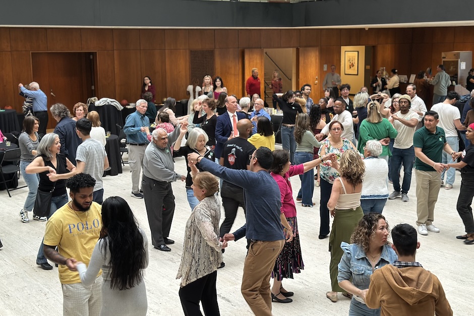 people dancing salsa