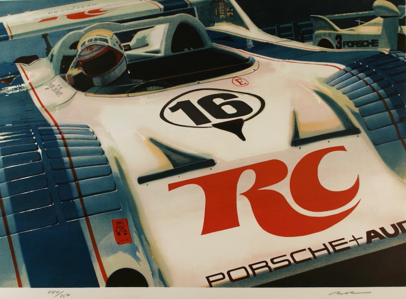photo of RC porsche racecar
