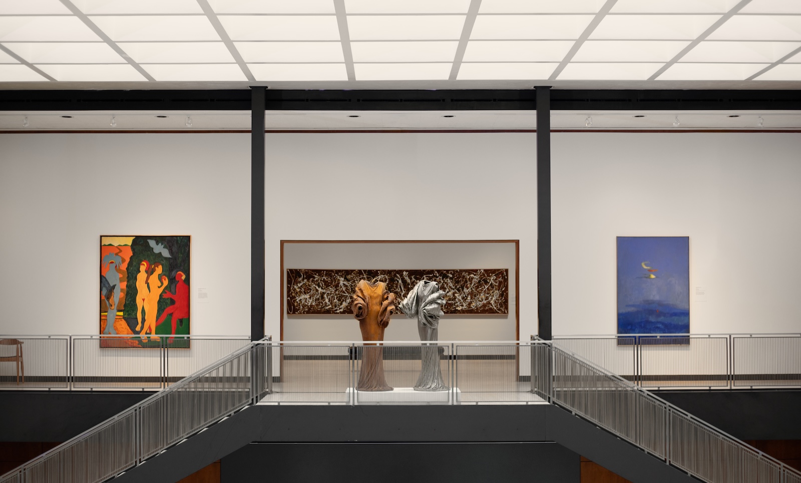 Museum gallery interior