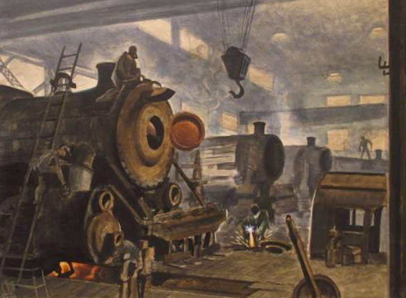 Locomotive Repair Shop