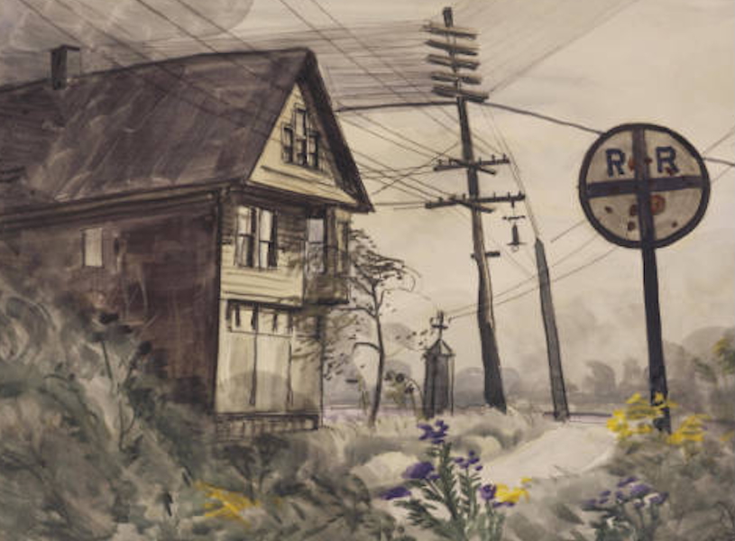 House by a Railroad