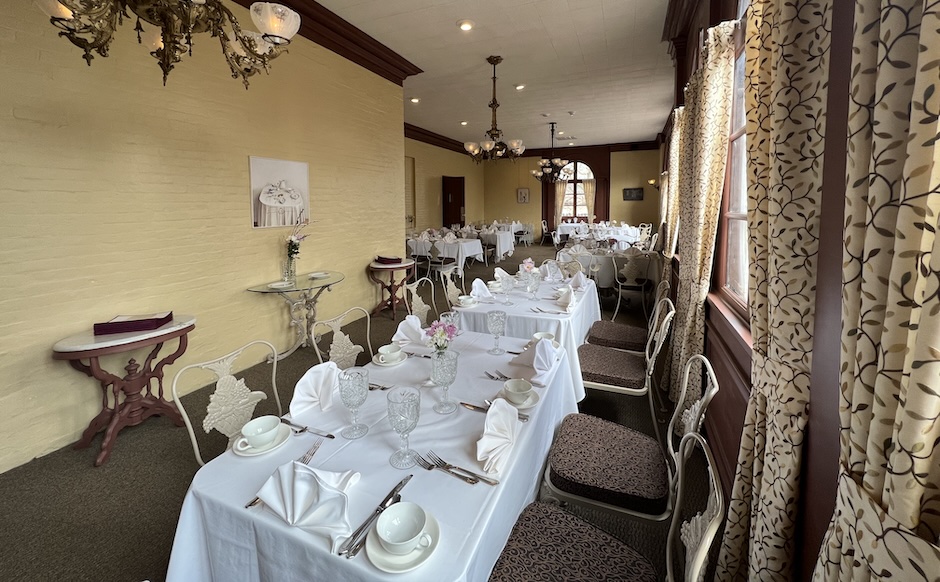 Private event dining at The Terrace