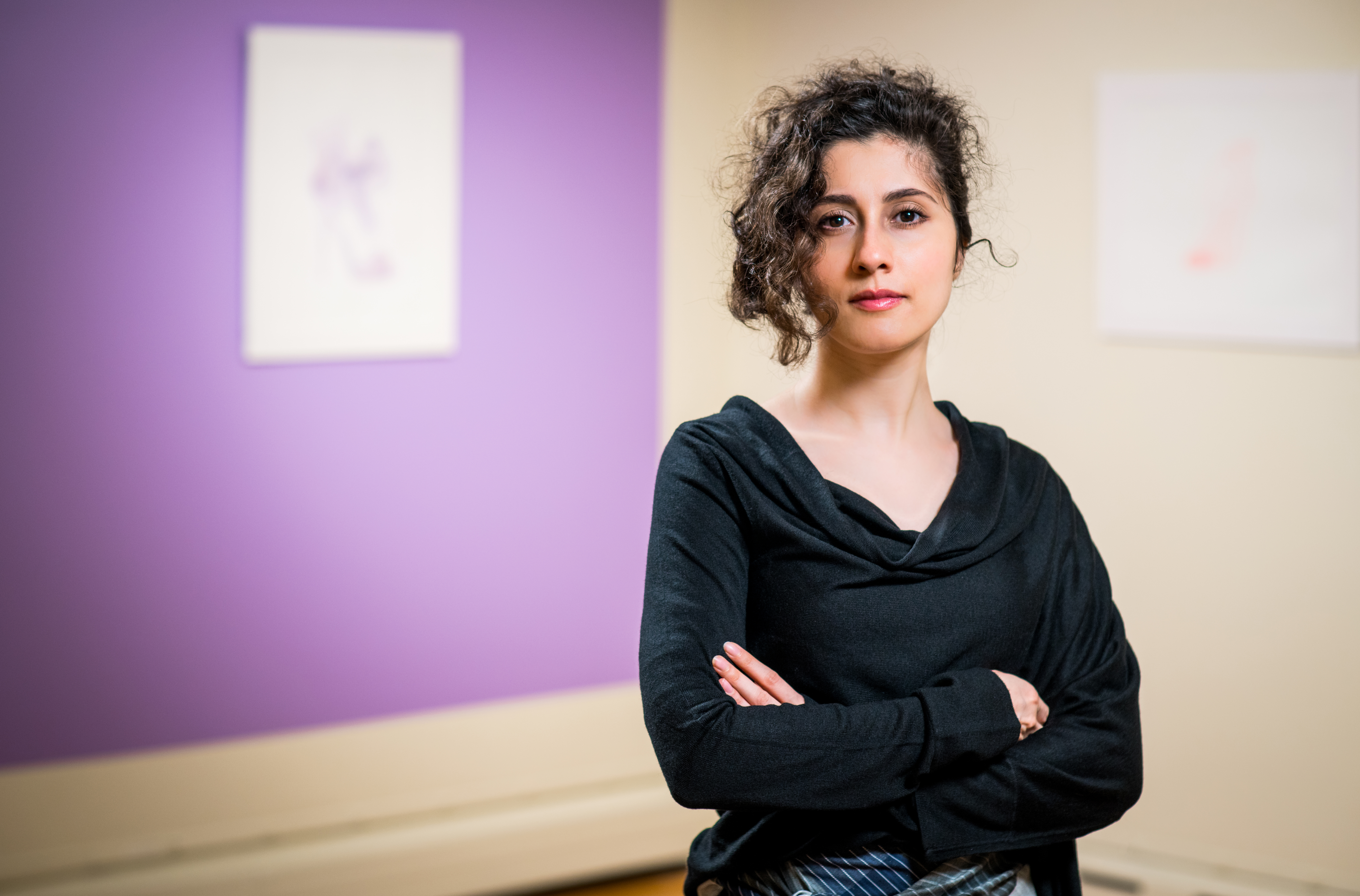 photo of artist Azita Moradkhani