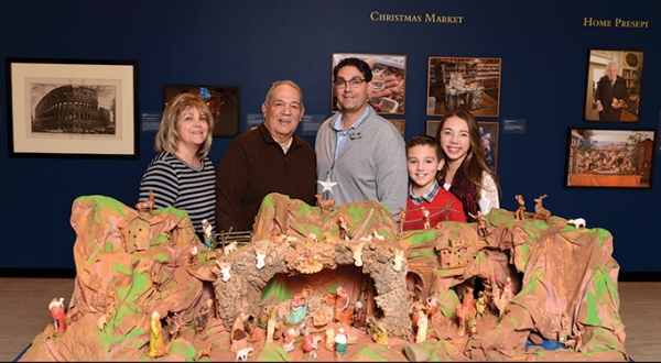The Papandrea family, from left to right: Mary Carbone, Joseph, Vincent, Joseph S., and Anna Papandrea. Participated, but not pictured: Rocco Pepe and Bella Pepe.