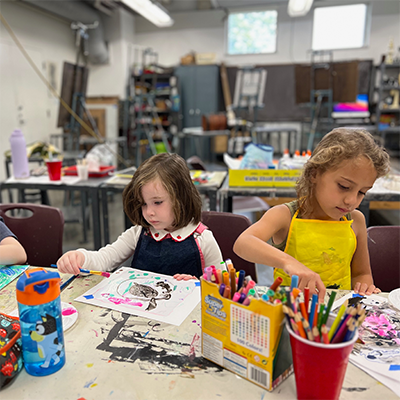 kids painting